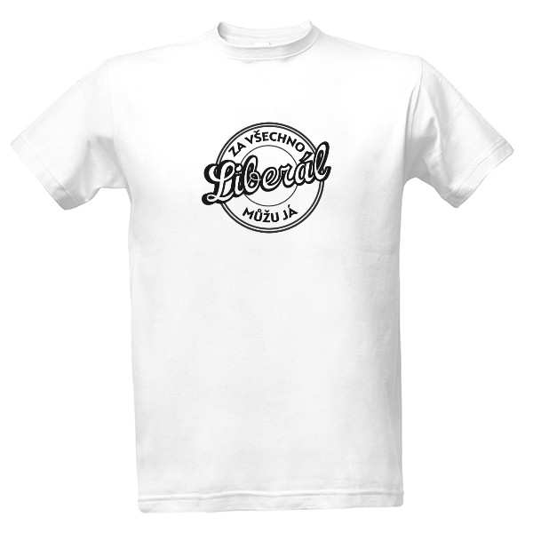 Tričko s potiskem Liberál