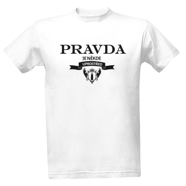 Tričko s potiskem PRAvDA