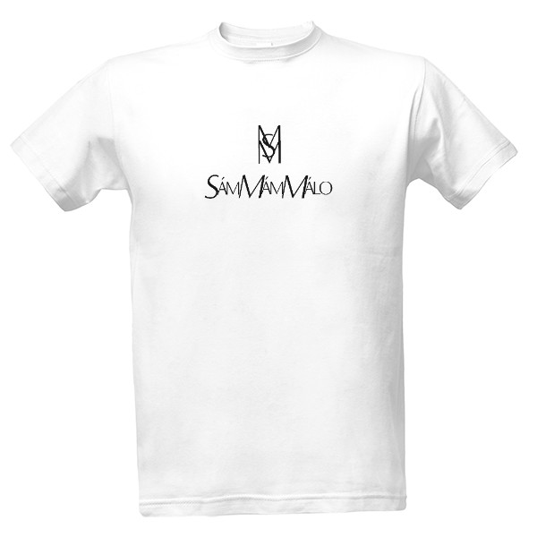 Tričko s potiskem sám  mám málo bílé